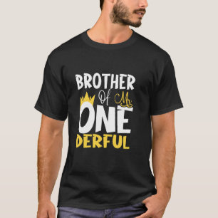 Camiseta Irmão Sr. Um Festa primeiro aniversario Maravilhos