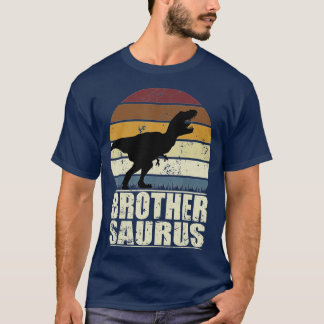 Camiseta Irmão Surus Rex Dinossaur Irmão Dino Irmão Sa