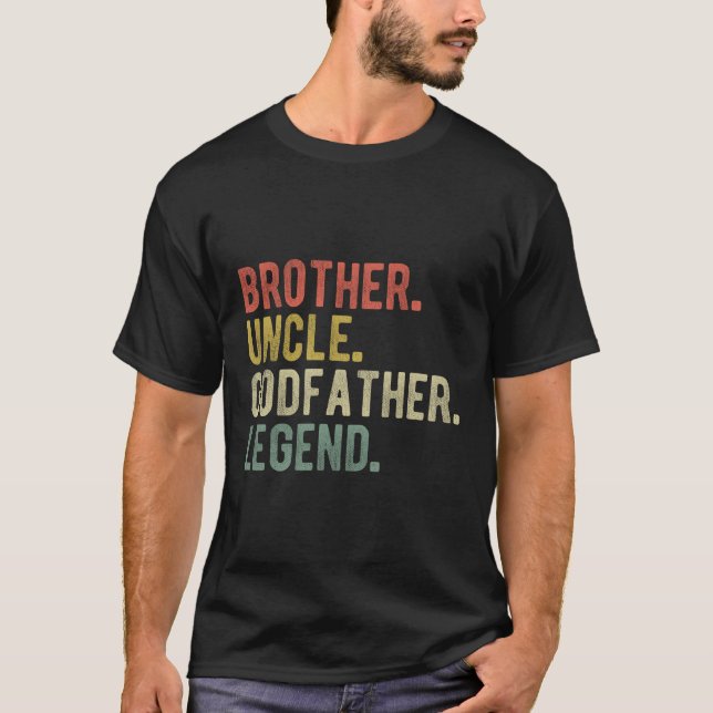 Camiseta Irmão Tio Goddad Legend (Frente)