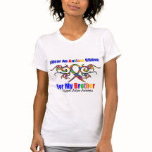 Irmão tribal da fita do autismo