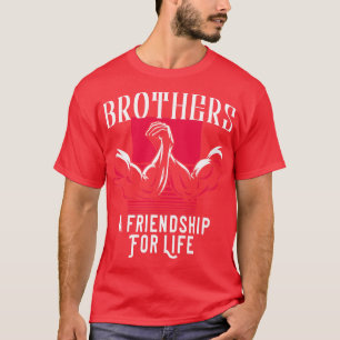 Camiseta Irmãos Amizade Pela Vida
