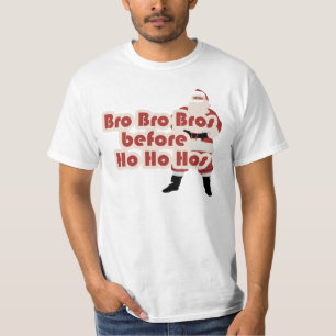 Camiseta Irmãos antes de Ho Ho Hoes para a Cláusula Santa