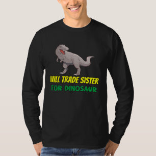 Camiseta Irmãos da Família se Amam Irmão Troca Irmã por Din