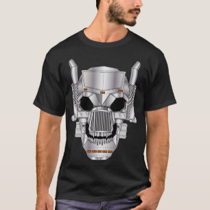 Camiseta Irmãos Diesel Ossos do Crânio dos Caminhões Fre