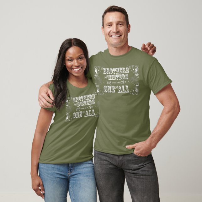 Camiseta Irmãos e Irmãs (Gênesis 1:26-30) (Unissex)