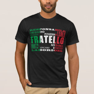 Camiseta Irmãos italianos: Qualidades