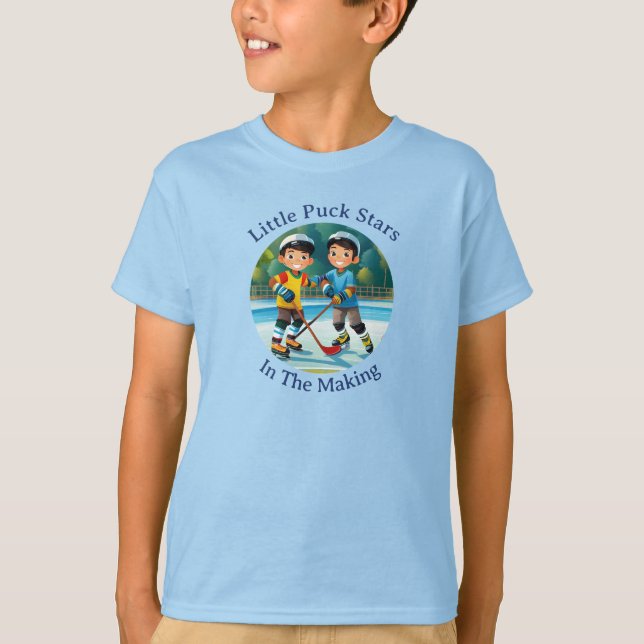 Camiseta Irmãos Jogadores de Hóquei (Frente)