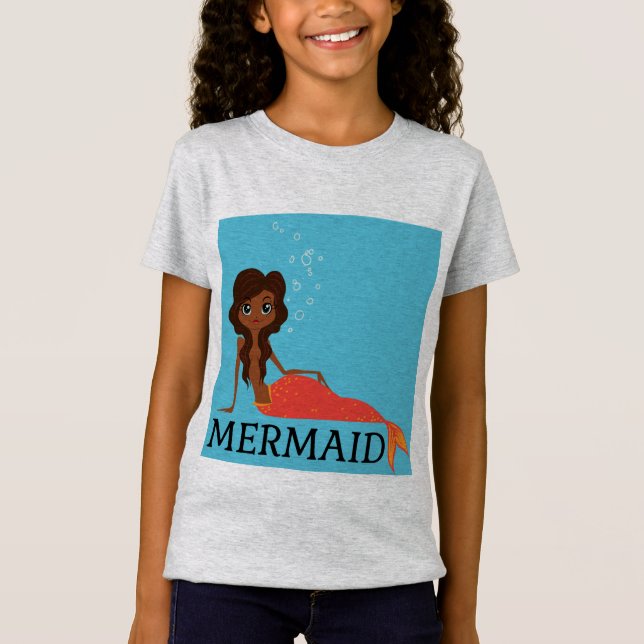 CAMISETA IRMÃOS NEGROS AFRICANOS AMERICANOS MERMAID (Frente)