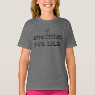 Camiseta Irmãos para a venda, 25c