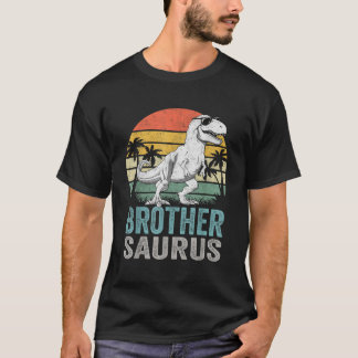 Camiseta Irmãosaurus T Rex Dinossauro Irmão Saurus Família