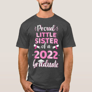 Camiseta Irmãozinha orgulhosa de uma Cl de graduação de mai