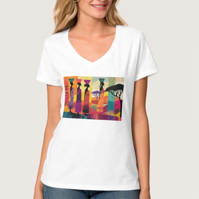 Camiseta Irmãs Africanas (Frente)