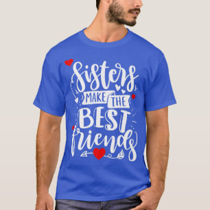 Camiseta Irmãs bonitas fazem Roupa BFF para Irmãs Irmãs Irm
