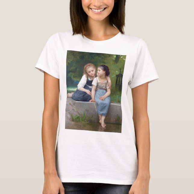 Camiseta Irmãs, Bouguereau (Frente)
