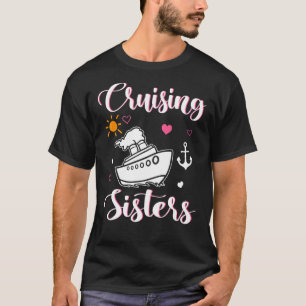 Camiseta Irmãs Cruzadoras Bonitas Meninas Viagem Cruzeiro V