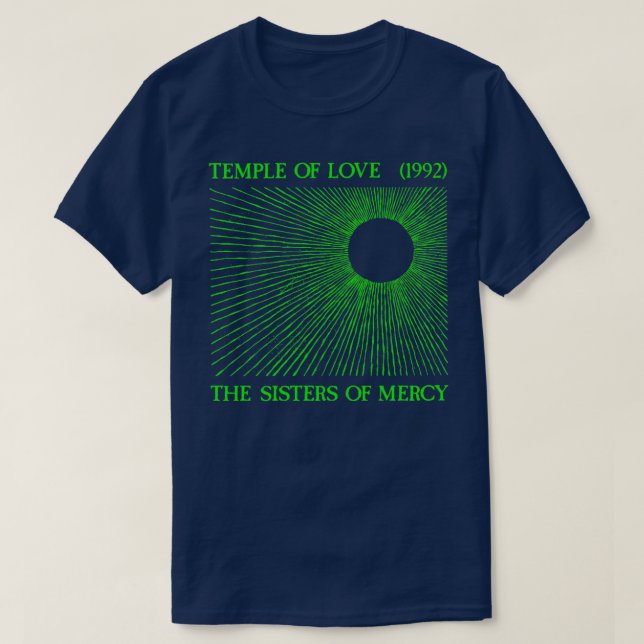 Camiseta Irmãs Do Templo Do Compaixão Do Amor (Frente do Design)
