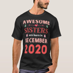 Camiseta Irmãs Fantásticas São Nasceres Em Novembro De 2020