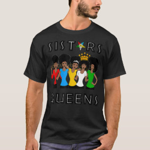 Camiseta Irmãs FATAIS Queens Damas Estrela-de-Leste