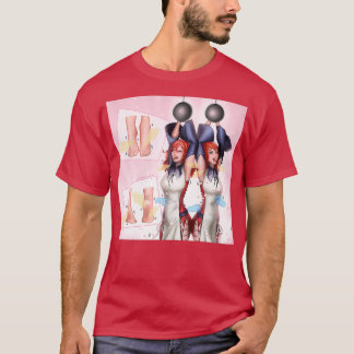 Camiseta Irmãs Gêmeas que Tocam Pés