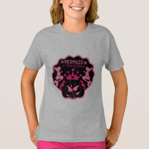 Camiseta Irmãs Gêmeas Sereias