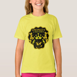 Camiseta Irmãs Gêmeas Sereias