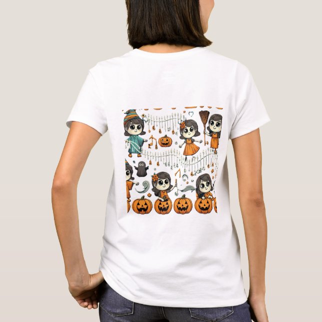 Camiseta Irmãs Halloween - Spooky (Verso)