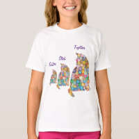 Irmãs Juntas 3 Gatinhos Gatinhos Flor