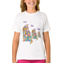 Irmãs Juntas 3 Gatinhos Gatinhos Flor