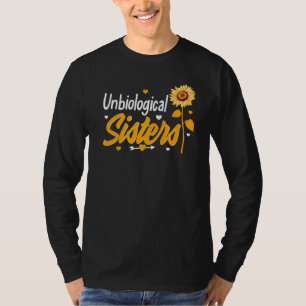 Camiseta Irmãs Não Biológicas Melhor Sis Correspondendo Bff