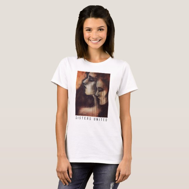 Camiseta Irmãs unidas (Frente Completa)