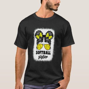Camiseta Irmãzinha de Softbol para Meninas Adolescentes Apa