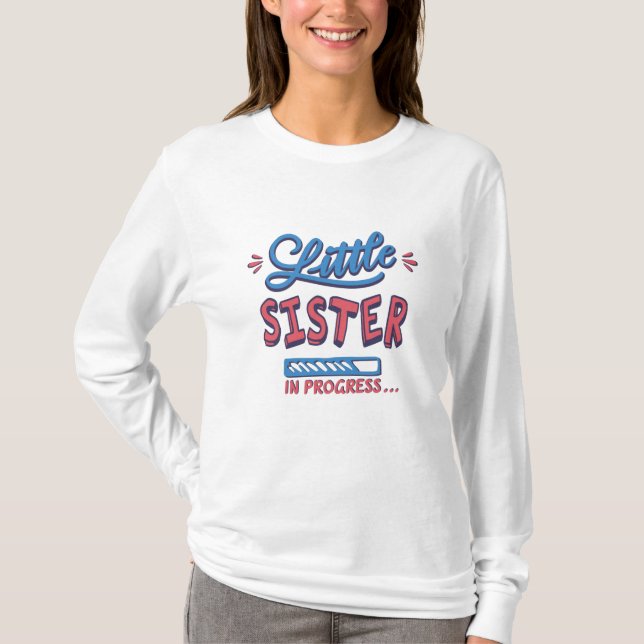 Camiseta Irmãzinha em formação (Frente)