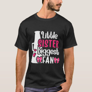 Camiseta Irmãzinha Irmã de uma Irmã Cheerleader