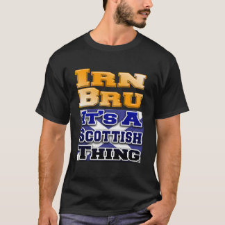Camiseta Irn Bru Scottish Thirt T Shirt Iron Brew Whisk