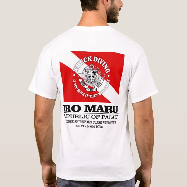 Camiseta Iro Maru (melhores destroços) (Verso)