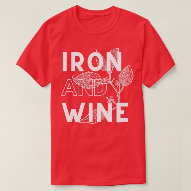 Camiseta Iron and Wine (Frente do Design)