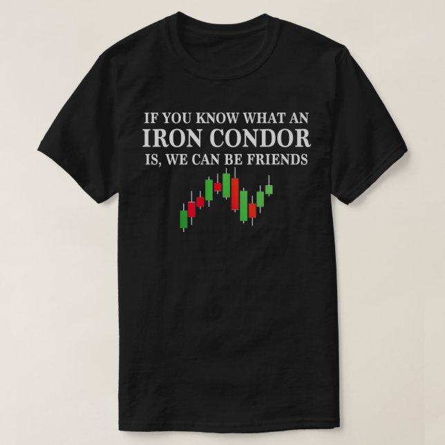 Camiseta Iron Condor opta por trocar jogos engraçados para  (Frente do Design)