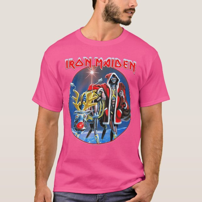 Camiseta Iron Maiden SIT Xmas girl (Frente)