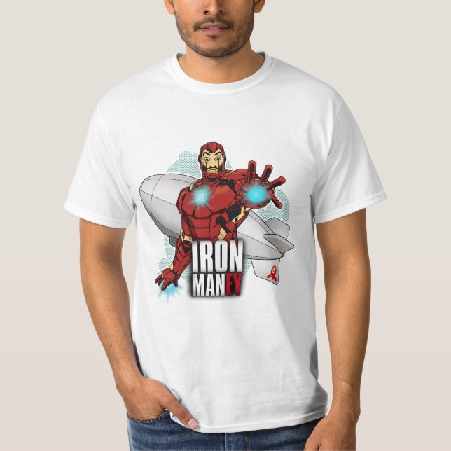 Camiseta Iron man X la casa de papel (Frente)