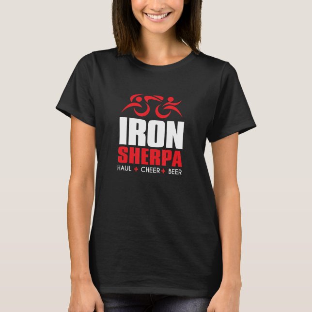 Camiseta Iron Sherpa Triathlon Triathlete Inspirou Haul Ch (Frente)