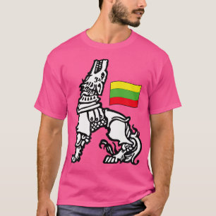 Camiseta Iron Wolf Lietuva Por Lituânia Forte