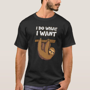 Camiseta Ironia Engraçada Sarcasmo I-Do O Que Eu Quero