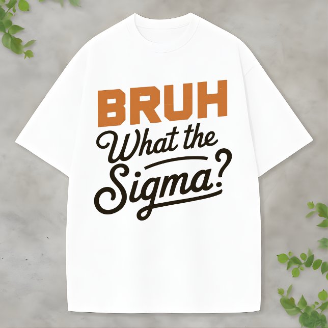 Camiseta Ironic Sigma Joke Humor Tee Internet Slang Graphic (Criador carregado)
