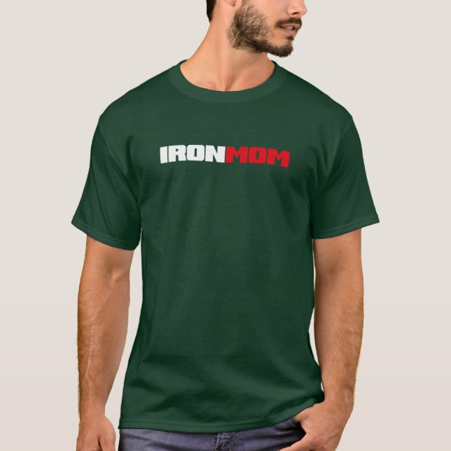 Camiseta IronMom engraçado (Frente)