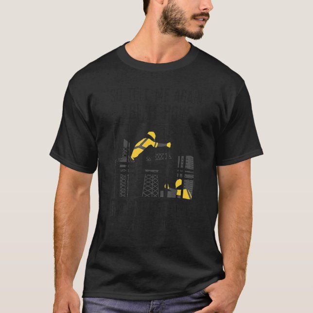 Camiseta Ironworker Apreciação Ironwork Ironworks (Frente)