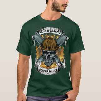 Camiseta Ironworker Building America