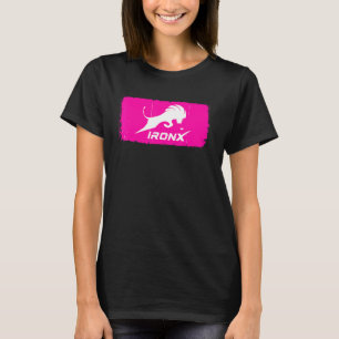 Camiseta Ironx Ajustado Na Caixa Fuchsia