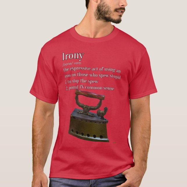 Camiseta Irony Funny (Frente)