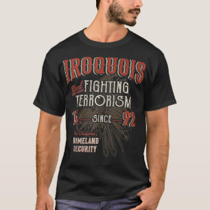 Camiseta Iroquois Combatendo Terrorismo Desde 1492 Native A