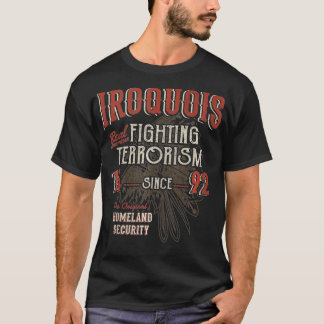 Camiseta Iroquois Combatendo Terrorismo Desde 1492 Native A